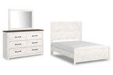 Best Deals Furniture - Ashley Furniture - Gerridan Full Panel Bed with Dresser and Mirror - Full Panel Bed with Dresser and Mirror - B1190B6