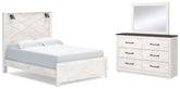Best Deals Furniture - Ashley Furniture - Gerridan Queen Panel Bed, Dresser and Mirror - Queen Panel Bed, Dresser and Mirror - B1190B8