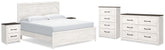 Best Deals Furniture - Ashley Furniture - Gerridan King Panel Bed, Dresser, Chest and 2 Nightstands - King Panel Bed, Dresser, Chest and 2 Nightstands - B1190B27