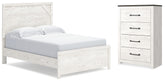 Best Deals Furniture - Ashley Furniture - Gerridan Full Panel Bed and Chest - Full Panel Bed and Chest - B1190B36