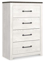 Gerridan King Panel Bed, Chest and Nightstand