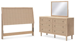 Best Deals Furniture - Ashley Furniture - Cielden Queen Panel Headboard, Dresser and Mirror - Queen Panel Headboard, Dresser and Mirror - B1199B8
