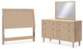 Best Deals Furniture - Ashley Furniture - Cielden Full Panel Bed, Dresser and Mirror - Full Panel Bed, Dresser and Mirror - B1199B10