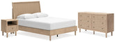 Best Deals Furniture - Ashley Furniture - Cielden Queen Panel Bed, Dresser and Nightstand - Queen Panel Bed, Dresser and Nightstand - B1199B12