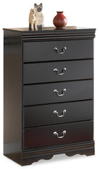 Best Deals Furniture - Ashley Furniture - Huey Vineyard Chest of Drawers - Five Drawer Chest - B128-46