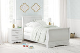 Best Deals Furniture - Ashley Furniture - Anarasia Twin Sleigh Bed - Twin Sleigh Bed - B129B1