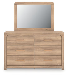 Best Deals Furniture - Ashley Furniture - Kinlanni Dresser and Mirror - Dresser and Mirror - PCB1360B1