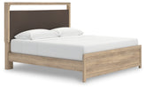 Best Deals Furniture - Ashley Furniture - Kinlanni King Upholstered Platform Bed - King Upholstered Platform Bed - PCB1360B16
