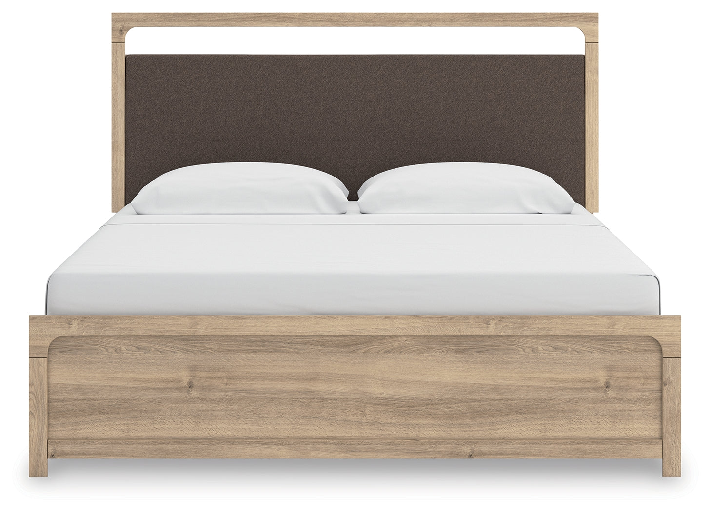 Best Deals Furniture - Ashley Furniture - Kinlanni King Upholstered Panel Bed - King Upholstered Panel Bed - PCB1360B15