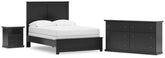 Best Deals Furniture - Ashley Furniture - Maribel Full Panel Bed, Dresser and Nightstand - Full Panel Bed, Dresser and Nightstand - B138B85