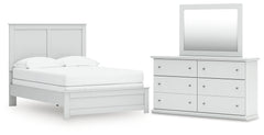 Best Deals Furniture - Ashley Furniture - Bostwick Shoals Full Panel Bed, Dresser and Mirror - Full Panel Bed, Dresser and Mirror - B139B48