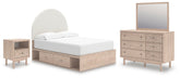 Best Deals Furniture - Ashley Furniture - Arloster Full Panel Storage Bed, Dresser, Mirror and Nightstand - Full Panel Storage Bed, Dresser, Mirror and Nightstand - PCB1566B17