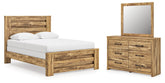 Best Deals Furniture - Ashley Furniture - Maystonna Queen Panel Bed, Dresser and Mirror - Queen Panel Bed, Dresser and Mirror - PCB1580B5