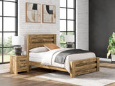 Best Deals Furniture - Ashley Furniture - Maystonna Queen Panel Bed - Queen Panel Bed - PCB1580B4