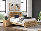 Best Deals Furniture - Ashley Furniture - Maystonna King Panel Bed - King Panel Bed - PCB1580B7