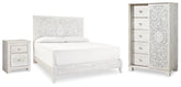 Best Deals Furniture - Ashley Furniture - Paxberry King Panel Bed, Chest and Nightstand - King Panel Bed, Chest and Nightstand - B181B32