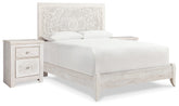 Best Deals Furniture - Ashley Furniture - Paxberry Queen Panel Bed and 2 Nightstands - Queen Panel Bed and 2 Nightstands - B181B30