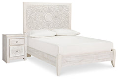 Best Deals Furniture - Ashley Furniture - Paxberry Full Panel Bed and Nightstand - Full Panel Bed and Nightstand - B181B20
