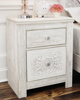 Best Deals Furniture - Ashley Furniture - Paxberry Nightstand - Two Drawer Night Stand - B181-92