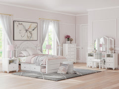 Best Deals Furniture - Ashley Furniture - Kozlani Vanity with Mirror - Vanity with Mirror - PCB1819B16