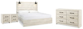 Best Deals Furniture - Ashley Furniture - Cambeck King Panel Bed, Dresser and 2 Nightstands - King Panel Bed, Dresser and 2 Nightstands - B192B117