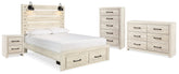 Best Deals Furniture - Ashley Furniture - Cambeck Queen Storage Bed, Dresser, Chest and Nightstand - Queen Storage Bed, Dresser, Chest and Nightstand - B192B96
