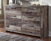 Best Deals Furniture - Ashley Furniture - Derekson Dresser - Six Drawer Dresser - B200-31