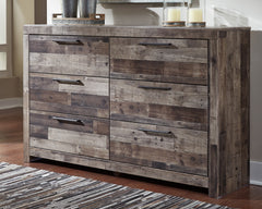 Best Deals Furniture - Ashley Furniture - Derekson Dresser - Six Drawer Dresser - B200-31