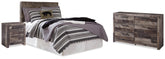 Best Deals Furniture - Ashley Furniture - Derekson Full Panel Headboard, Dresser and Nightstand - Full Panel Headboard, Dresser and Nightstand - B200B57