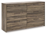 Best Deals Furniture - Ashley Furniture - Elbrim Dresser - Six Drawer Dresser - PCB2005-31