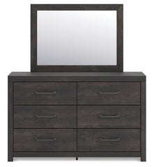 Hollivern Twin Panel Storage Bed, Dresser, Mirror and Chest