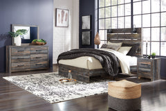 Best Deals Furniture - Ashley Furniture - Drystan Queen Panel Bed, Dresser, Mirror and Nightstand - Queen Panel Bed, Dresser, Mirror and Nightstand - B211B57