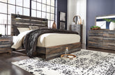 Best Deals Furniture - Ashley Furniture - Drystan King Panel Bed - King Panel Bed - B211B14