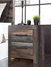 Best Deals Furniture - Ashley Furniture - Drystan Nightstand - Two Drawer Night Stand - B211-92