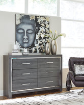 Best Deals Furniture - Ashley Furniture - Lodanna Dresser - Six Drawer Dresser - B214-31