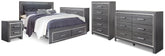 Best Deals Furniture - Ashley Furniture - Lodanna King Storage Bed, 2 Dressers, Cheat and Nightstand - King Storage Bed, 2 Dressers, Cheat and Nightstand - B214B50