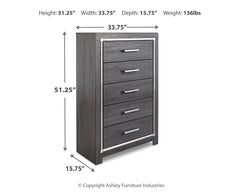 Lodanna Full Upholstered Panel Storage Bed and Chest