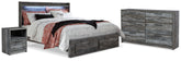 Best Deals Furniture - Ashley Furniture - Baystorm King Panel Storage Bed, Dresser and Nightstand - King Panel Storage Bed, Dresser and Nightstand - B221B49