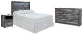 Best Deals Furniture - Ashley Furniture - Baystorm Full Panel Headboard, Dresser and Nightstand - Full Panel Headboard, Dresser and Nightstand - B221B59