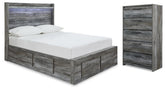 Best Deals Furniture - Ashley Furniture - Baystorm Full Storage Bed and Chest - Full Storage Bed and Chest - B221B79