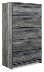 Baystorm King Panel Storage Bed, Chest and 2 Nightstands