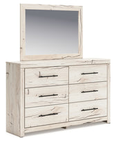 Best Deals Furniture - Ashley Furniture - Lawroy Dresser and Mirror - Dresser and Mirror - B2310B1