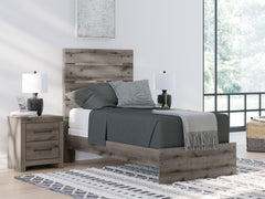 Best Deals Furniture - Ashley Furniture - Graystorm Twin Panel Bed - Twin Panel Bed - PCB2405B12