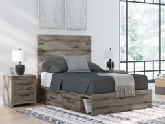 Best Deals Furniture - Ashley Furniture - Graystorm Full Panel Storage Bed - Full Panel Storage Bed - PCB2405B16