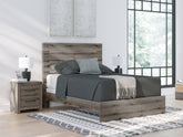 Best Deals Furniture - Ashley Furniture - Graystorm Queen Panel Bed - Queen Panel Bed - PCB2405B2