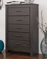 Best Deals Furniture - Ashley Furniture - Brinxton Chest of Drawers - Five Drawer Chest - B249-46