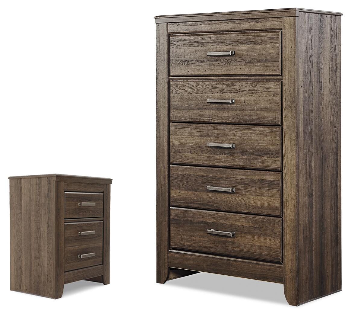 Best Deals Furniture - Ashley Furniture - Juararo Chest and Nightstand - Chest and Nightstand - B251B56