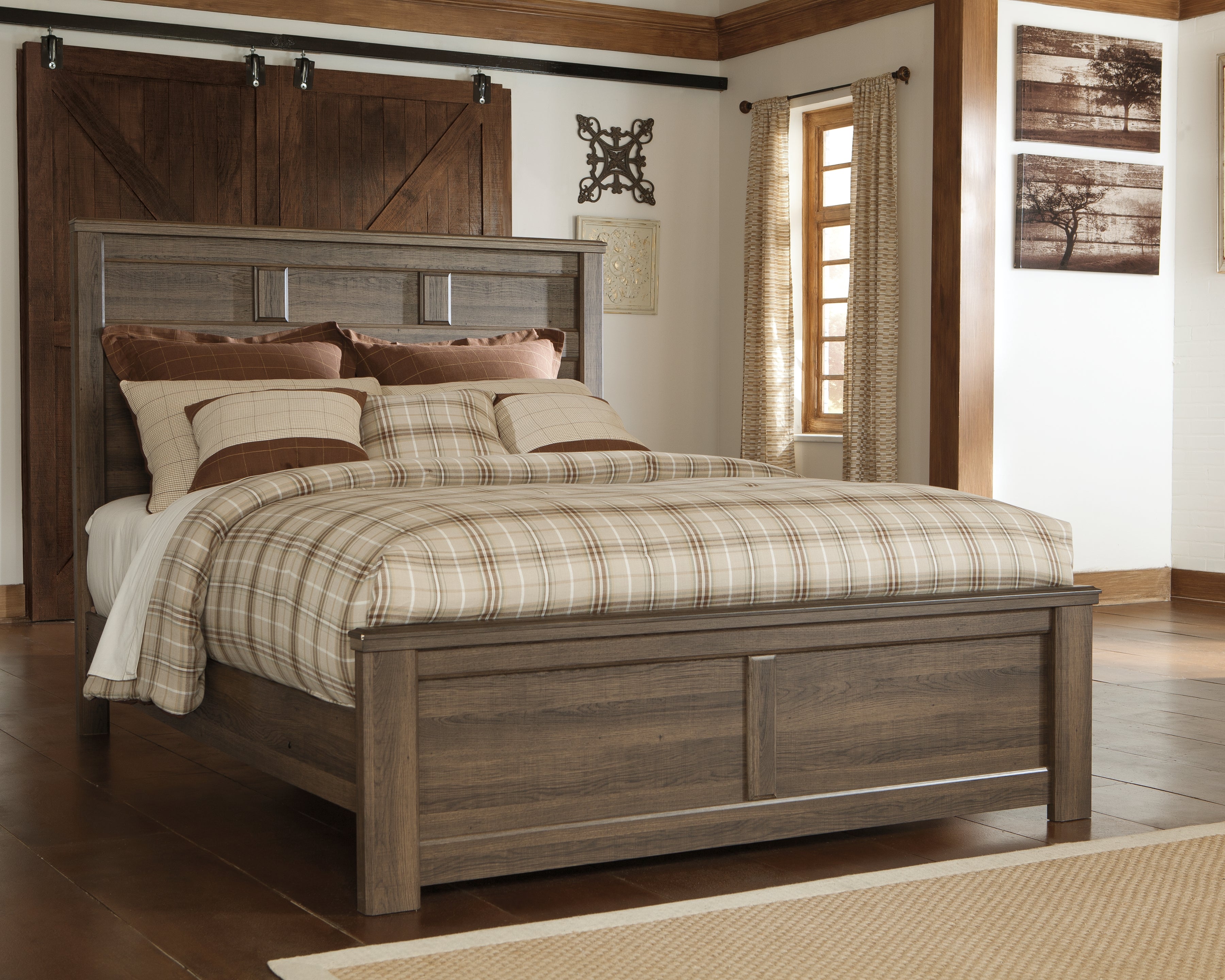 Best Deals Furniture - Ashley Furniture - Juararo Queen Panel Bed - Queen Panel Bed - B251B6