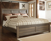 Best Deals Furniture - Ashley Furniture - Juararo California King Panel Bed - California King Panel Bed - B251B14