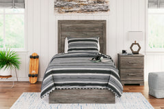 Best Deals Furniture - Ashley Furniture - Ralinksi Twin Panel Bed - Twin Panel Bed - B2587B11